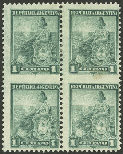 Lot 111 - Argentina general issues -  Guillermo Jalil - Philatino Auction # 2245 ARGENTINA: Special December auction