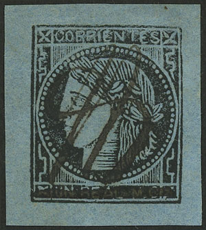 Lot 16 - Argentina corrientes -  Guillermo Jalil - Philatino Auction # 2245 ARGENTINA: Special December auction