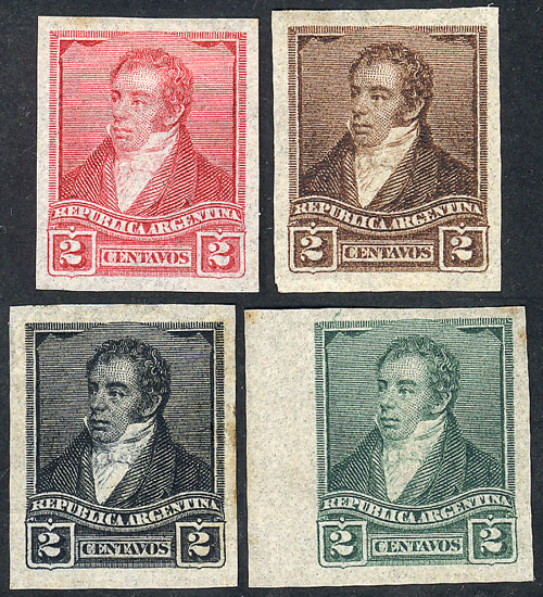 Lot 347 - Argentina general issues -  Guillermo Jalil - Philatino Auction # 2246 ARGENTINA: 