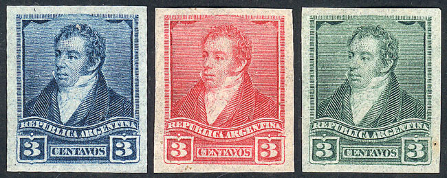 Lot 351 - Argentina general issues -  Guillermo Jalil - Philatino Auction # 2246 ARGENTINA: 