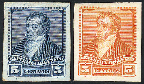 Lot 355 - Argentina general issues -  Guillermo Jalil - Philatino Auction # 2246 ARGENTINA: 