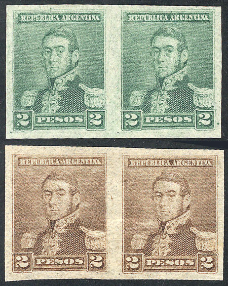 Lot 380 - Argentina general issues - Guillermo Jalil - Philatino Auction # 2246 ARGENTINA: Lot 380 - Argentina general issues - Guillermo Jalil - Philatino Auction # 2246 ARGENTINA: