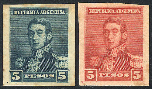 Lot 387 - Argentina general issues - Guillermo Jalil - Philatino Auction # 2246 ARGENTINA: Lot 387 - Argentina general issues - Guillermo Jalil - Philatino Auction # 2246 ARGENTINA: