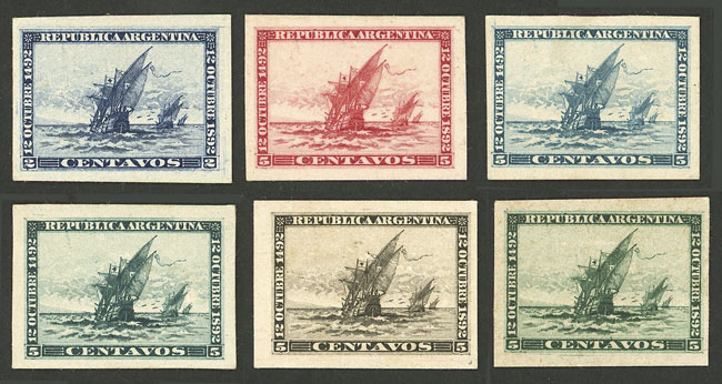 Lot 326 - Argentina general issues - Guillermo Jalil - Philatino Auction # 2246 ARGENTINA: Lot 326 - Argentina general issues - Guillermo Jalil - Philatino Auction # 2246 ARGENTINA: