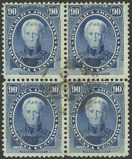 Lot 235 - Argentina general issues - Guillermo Jalil - Philatino Auction # 2246 ARGENTINA: Lot 235 - Argentina general issues - Guillermo Jalil - Philatino Auction # 2246 ARGENTINA: