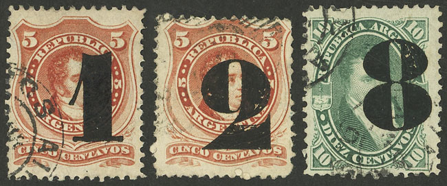 Lot 237 - Argentina general issues - Guillermo Jalil - Philatino Auction # 2246 ARGENTINA: Lot 237 - Argentina general issues - Guillermo Jalil - Philatino Auction # 2246 ARGENTINA: