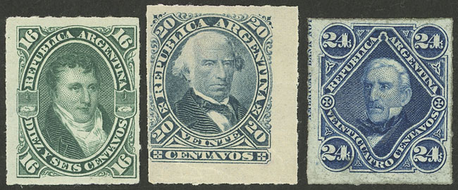 Lot 241 - Argentina general issues - Guillermo Jalil - Philatino Auction # 2246 ARGENTINA: Lot 241 - Argentina general issues - Guillermo Jalil - Philatino Auction # 2246 ARGENTINA: