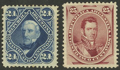 Lot 245 - Argentina general issues - Guillermo Jalil - Philatino Auction # 2246 ARGENTINA: Lot 245 - Argentina general issues - Guillermo Jalil - Philatino Auction # 2246 ARGENTINA: