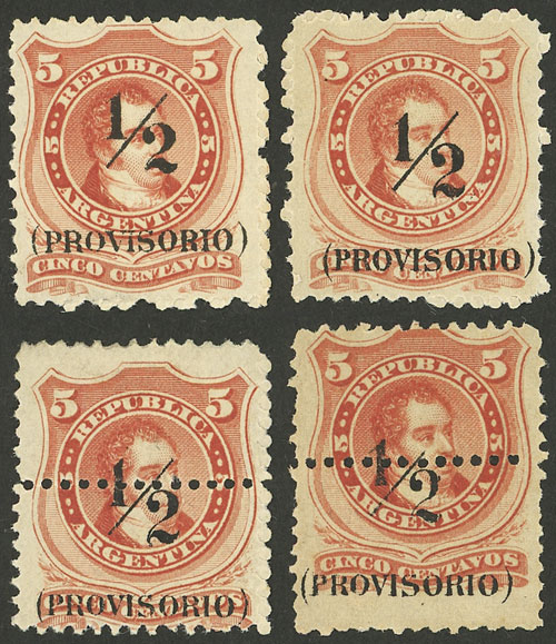 Lot 247 - Argentina general issues - Guillermo Jalil - Philatino Auction # 2246 ARGENTINA: Lot 247 - Argentina general issues - Guillermo Jalil - Philatino Auction # 2246 ARGENTINA:
