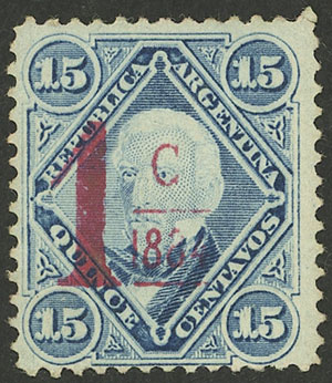 Lot 263 - Argentina general issues - Guillermo Jalil - Philatino Auction # 2246 ARGENTINA: Lot 263 - Argentina general issues - Guillermo Jalil - Philatino Auction # 2246 ARGENTINA:
