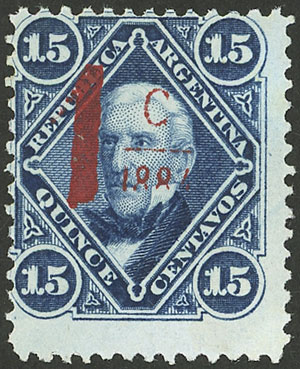 Lot 278 - Argentina general issues - Guillermo Jalil - Philatino Auction # 2246 ARGENTINA: Lot 278 - Argentina general issues - Guillermo Jalil - Philatino Auction # 2246 ARGENTINA: