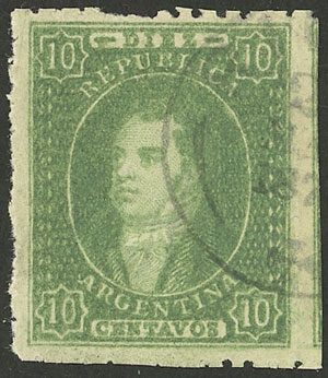 Lot 151 - Argentina rivadavias -  Guillermo Jalil - Philatino Auction # 2246 ARGENTINA: 