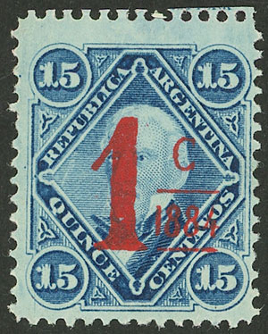 Lot 262 - Argentina general issues - Guillermo Jalil - Philatino Auction # 2246 ARGENTINA: Lot 262 - Argentina general issues - Guillermo Jalil - Philatino Auction # 2246 ARGENTINA: