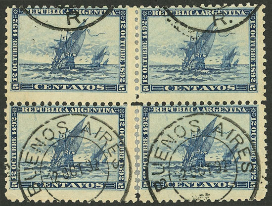 Lot 330 - Argentina general issues - Guillermo Jalil - Philatino Auction # 2246 ARGENTINA: Lot 330 - Argentina general issues - Guillermo Jalil - Philatino Auction # 2246 ARGENTINA: