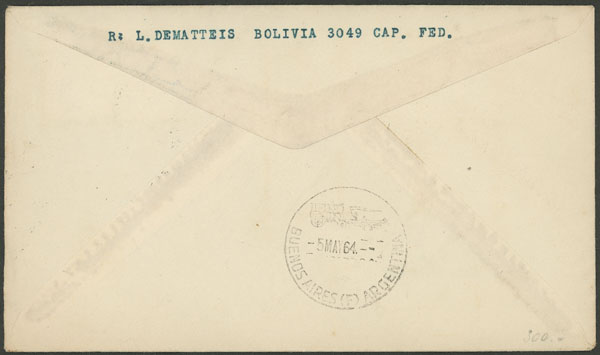 Lot 4 - argentine antarctica postal history -  Guillermo Jalil - Philatino Auction # 2246 ARGENTINA: 