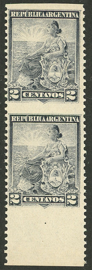 Lot 435 - Argentina general issues -  Guillermo Jalil - Philatino Auction # 2246 ARGENTINA: 
