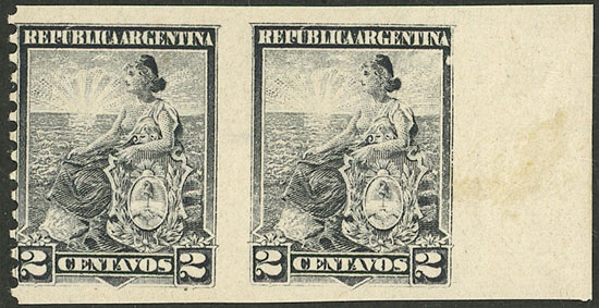 Lot 438 - Argentina general issues -  Guillermo Jalil - Philatino Auction # 2246 ARGENTINA: 