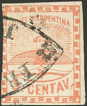 Lot 11 - Argentina confederation -  Guillermo Jalil - Philatino Auction # 2247 ARGENTINA: Special end-of-year auction