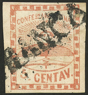 Lot 12 - Argentina confederation -  Guillermo Jalil - Philatino Auction # 2247 ARGENTINA: Special end-of-year auction