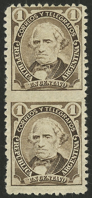 Lot 57 - Argentina general issues -  Guillermo Jalil - Philatino Auction # 2247 ARGENTINA: Special end-of-year auction
