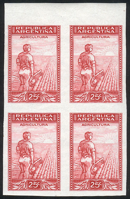 Lot 142 - Argentina general issues -  Guillermo Jalil - Philatino Auction # 2247 ARGENTINA: Special end-of-year auction