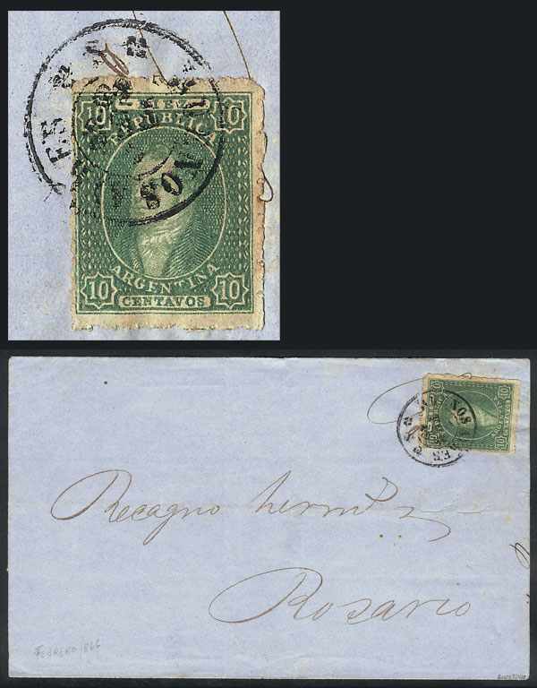 Lot 44 - Argentina rivadavias -  Guillermo Jalil - Philatino Auction # 2249 ARGENTINA: LAST AUCTION OF THE YEAR!