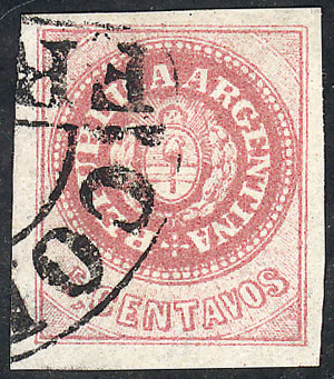 Lot 22 - Argentina escuditos -  Guillermo Jalil - Philatino Auction # 2301 ARGENTINA: General auction with very interesting material