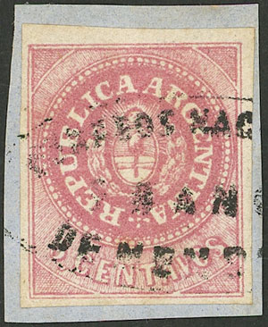 Lot 11 - Argentina escuditos -  Guillermo Jalil - Philatino Auction # 2301 ARGENTINA: General auction with very interesting material