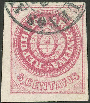 Lot 21 - Argentina escuditos -  Guillermo Jalil - Philatino Auction # 2301 ARGENTINA: General auction with very interesting material