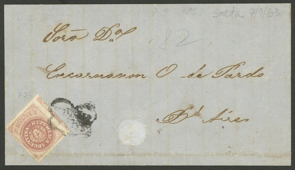 Lot 16 - Argentina escuditos -  Guillermo Jalil - Philatino Auction # 2301 ARGENTINA: General auction with very interesting material