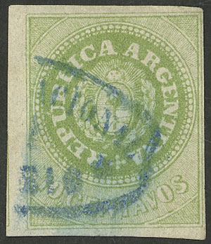 Lot 12 - Argentina escuditos -  Guillermo Jalil - Philatino Auction # 2301 ARGENTINA: General auction with very interesting material