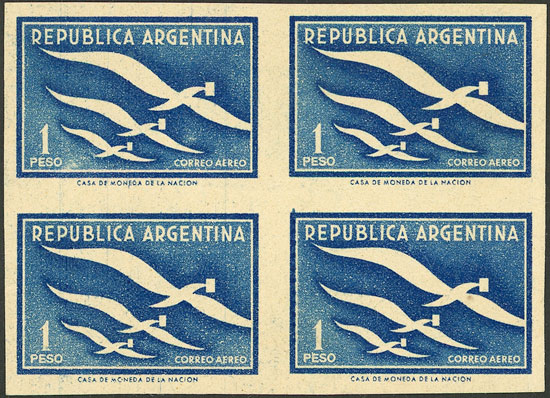 Lot 58 - Argentina general issues -  Guillermo Jalil - Philatino Auction # 2302 ARGENTINA: Special January auction!
