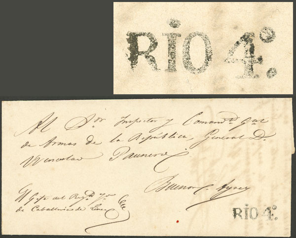 Lot 164 - Argentina pre-philately -  Guillermo Jalil - Philatino Auction # 2302 ARGENTINA: Special January auction!