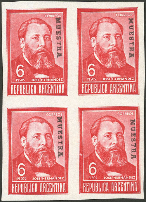 Lot 71 - Argentina general issues -  Guillermo Jalil - Philatino Auction # 2302 ARGENTINA: Special January auction!