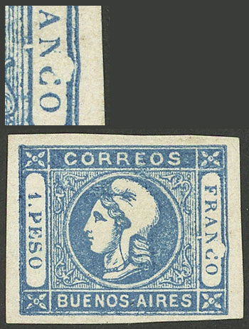 Lot 6 - Argentina cabecitas -  Guillermo Jalil - Philatino Auction # 2302 ARGENTINA: Special January auction!