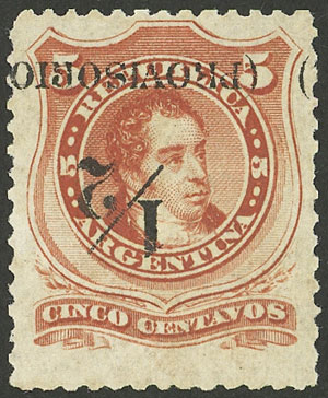 Lot 24 - Argentina general issues -  Guillermo Jalil - Philatino Auction # 2302 ARGENTINA: Special January auction!