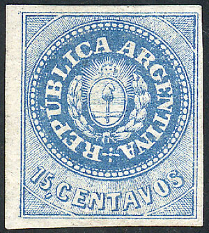 Lot 16 - Argentina escuditos -  Guillermo Jalil - Philatino Auction # 2302 ARGENTINA: Special January auction!