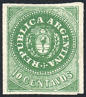 Lot 15 - Argentina escuditos -  Guillermo Jalil - Philatino Auction # 2302 ARGENTINA: Special January auction!