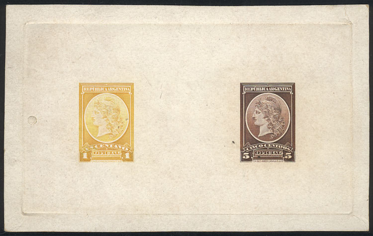 Lot 146 - Argentina official stamps - Guillermo Jalil - Philatino Auction # 2302 ARGENTINA: Special January auction! Lot 146 - Argentina official stamps - Guillermo Jalil - Philatino Auction # 2302 ARGENTINA: Special January auction!