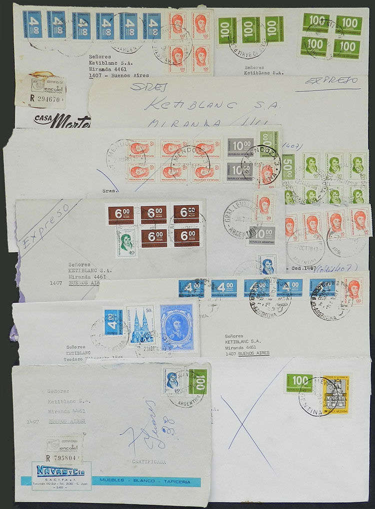 Lot 187 - Argentina postal history - Guillermo Jalil - Philatino Auction # 2302 ARGENTINA: Special January auction! Lot 187 - Argentina postal history - Guillermo Jalil - Philatino Auction # 2302 ARGENTINA: Special January auction!