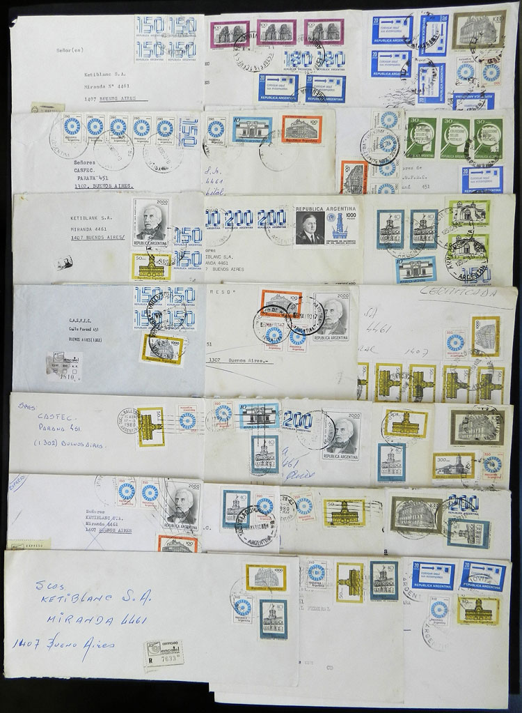 Lot 195 - Argentina postal history - Guillermo Jalil - Philatino Auction # 2302 ARGENTINA: Special January auction! Lot 195 - Argentina postal history - Guillermo Jalil - Philatino Auction # 2302 ARGENTINA: Special January auction!