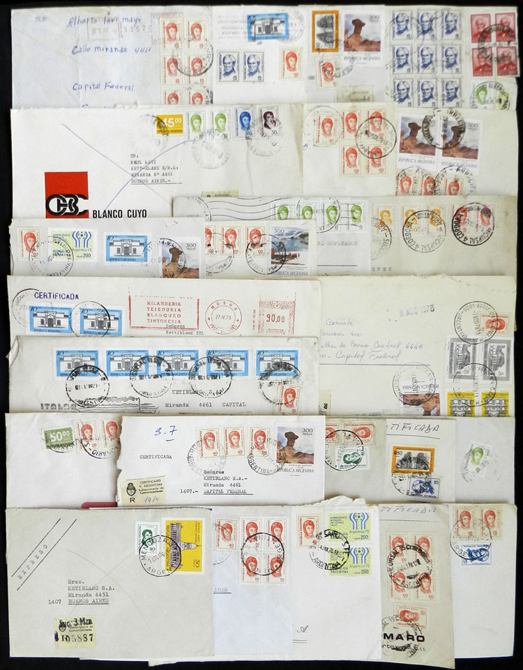 Lot 189 - Argentina postal history - Guillermo Jalil - Philatino Auction # 2302 ARGENTINA: Special January auction! Lot 189 - Argentina postal history - Guillermo Jalil - Philatino Auction # 2302 ARGENTINA: Special January auction!