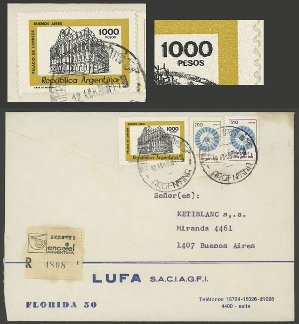 Lot 94 - Argentina general issues -  Guillermo Jalil - Philatino Auction # 2302 ARGENTINA: Special January auction!
