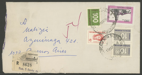 Lot 89 - Argentina general issues -  Guillermo Jalil - Philatino Auction # 2302 ARGENTINA: Special January auction!