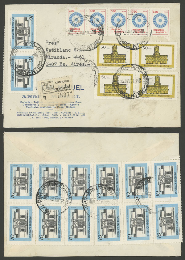 Lot 199 - Argentina postal history - Guillermo Jalil - Philatino Auction # 2302 ARGENTINA: Special January auction! Lot 199 - Argentina postal history - Guillermo Jalil - Philatino Auction # 2302 ARGENTINA: Special January auction!