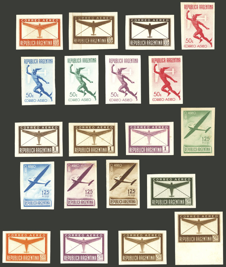 Lot 130 - Argentina airmail - Guillermo Jalil - Philatino Auction # 2302 ARGENTINA: Special January auction! Lot 130 - Argentina airmail - Guillermo Jalil - Philatino Auction # 2302 ARGENTINA: Special January auction!