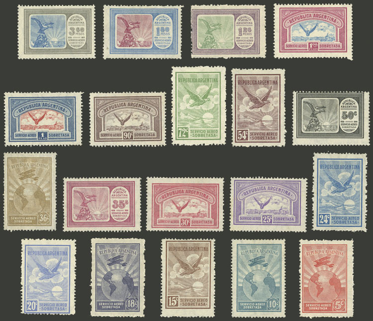 Lot 128 - Argentina airmail - Guillermo Jalil - Philatino Auction # 2302 ARGENTINA: Special January auction! Lot 128 - Argentina airmail - Guillermo Jalil - Philatino Auction # 2302 ARGENTINA: Special January auction!