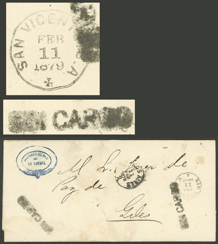 Lot 181 - Argentina postal history - Guillermo Jalil - Philatino Auction # 2302 ARGENTINA: Special January auction! Lot 181 - Argentina postal history - Guillermo Jalil - Philatino Auction # 2302 ARGENTINA: Special January auction!