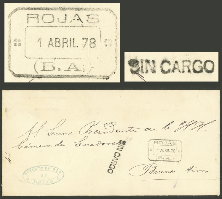 Lot 180 - Argentina postal history - Guillermo Jalil - Philatino Auction # 2302 ARGENTINA: Special January auction! Lot 180 - Argentina postal history - Guillermo Jalil - Philatino Auction # 2302 ARGENTINA: Special January auction!