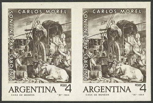 Lot 70 - Argentina general issues -  Guillermo Jalil - Philatino Auction # 2302 ARGENTINA: Special January auction!